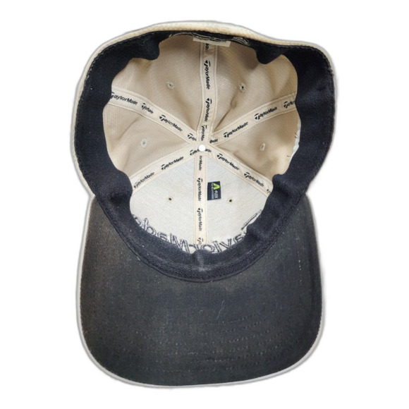 Taylormade R1 RBZ Men's Golf Hat Size L/XL Fitted Beige Stretch - Picture 5 of 7